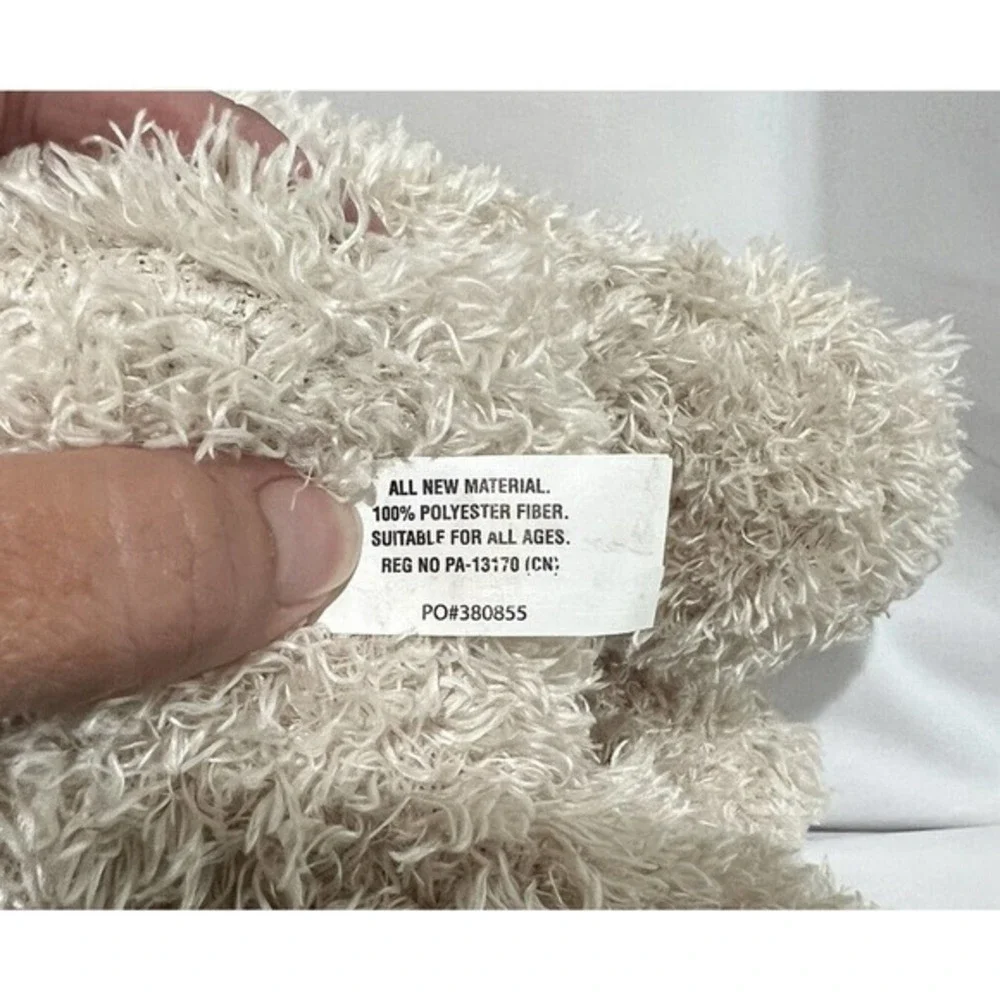 Burton + Burton plush puppy. Cream/Brown ears. Super cute‎ & soft. 11”